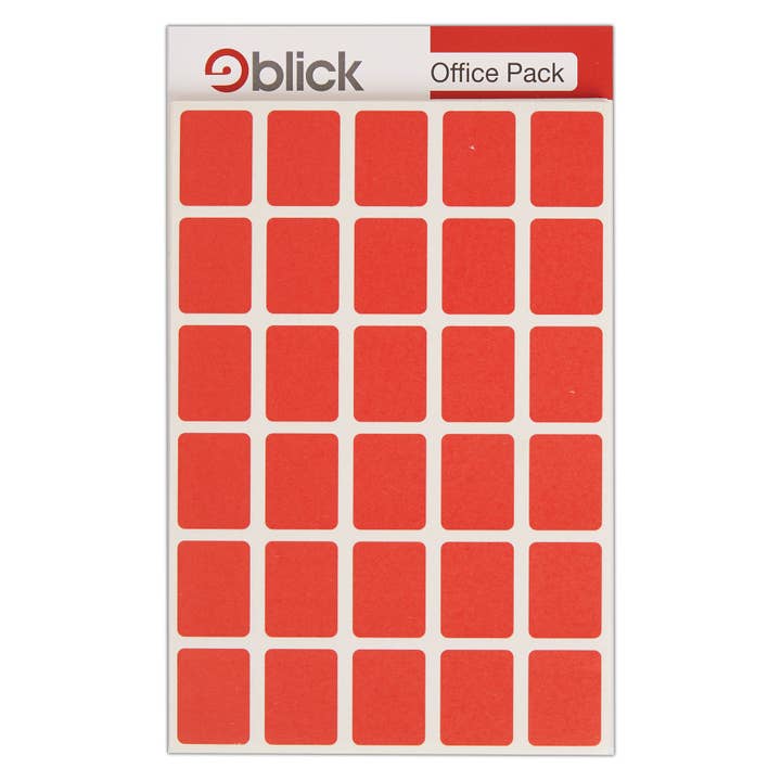 Pack de 960 étiquettes Blick Labels Office, rouge, 19 x 25 mm pour la vente par West Design Products