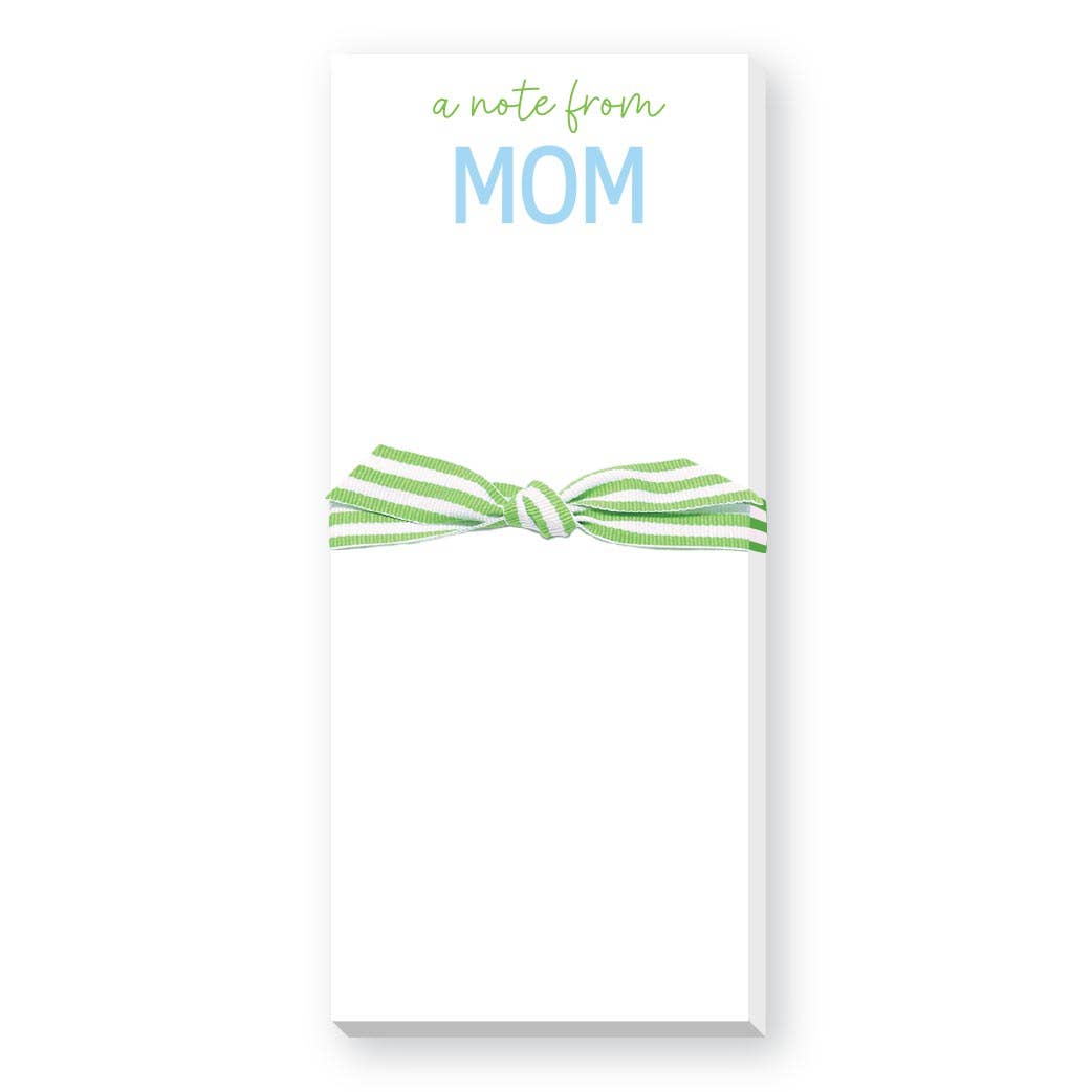Donovan Designs - Wholesale Notepad - NOTE FROM MOM, GRANDMA OR MIMI SKINNIE NOTEPAD0