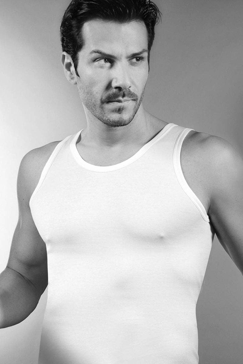 Madiva – wholesale Tank top – Women′s – Sergio Wide Shoulder Tank Top- 100% Filoscozia Cotton0