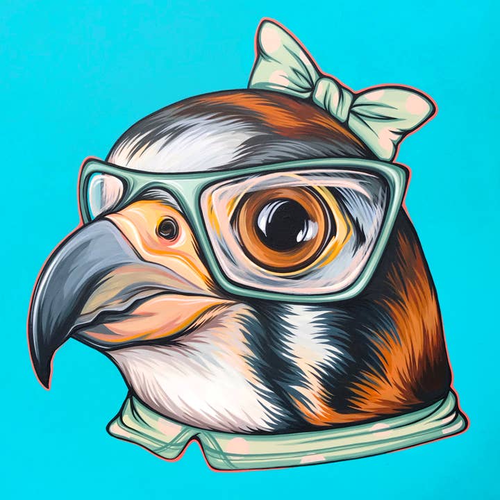 8"x8" Art Print - Mabel for wholesale by Kaitlin Ziesmer