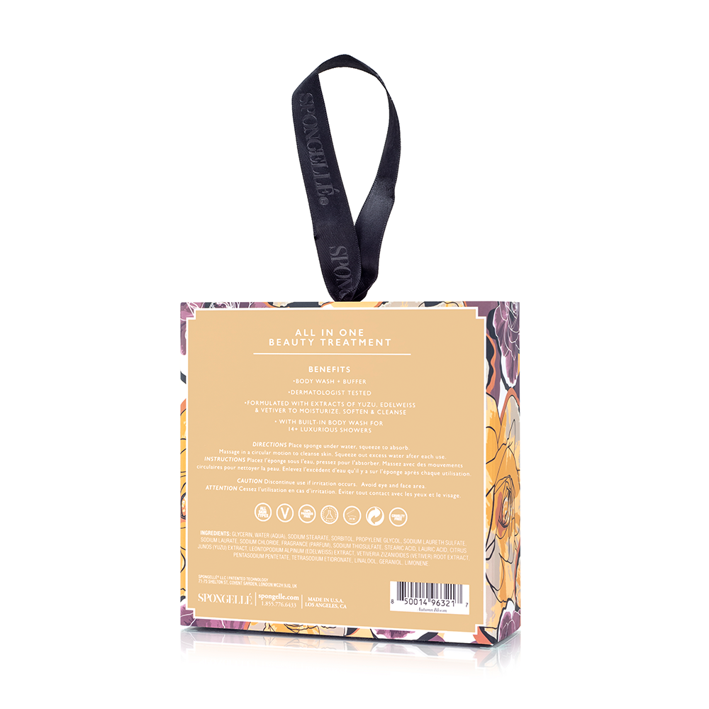 Spongellé | Christmas 2025 | Stocking Stuffers | Gifts – Großhandel Badepuff/-schwamm – Autumn Bloom Körperreinigungspads in Geschenkverpackung4