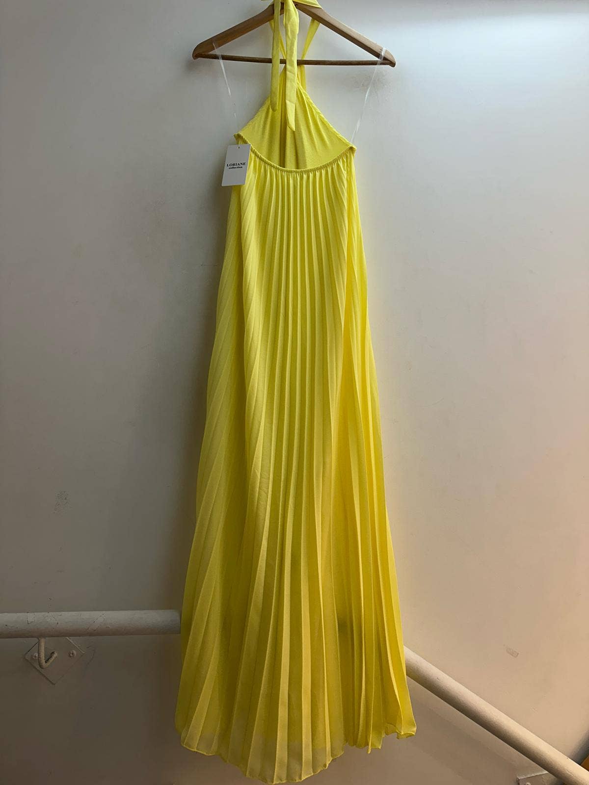 LORIANE - Vendita all'ingrosso Vestito - Donna - LORIANE abito lungo in tulle plissettato4