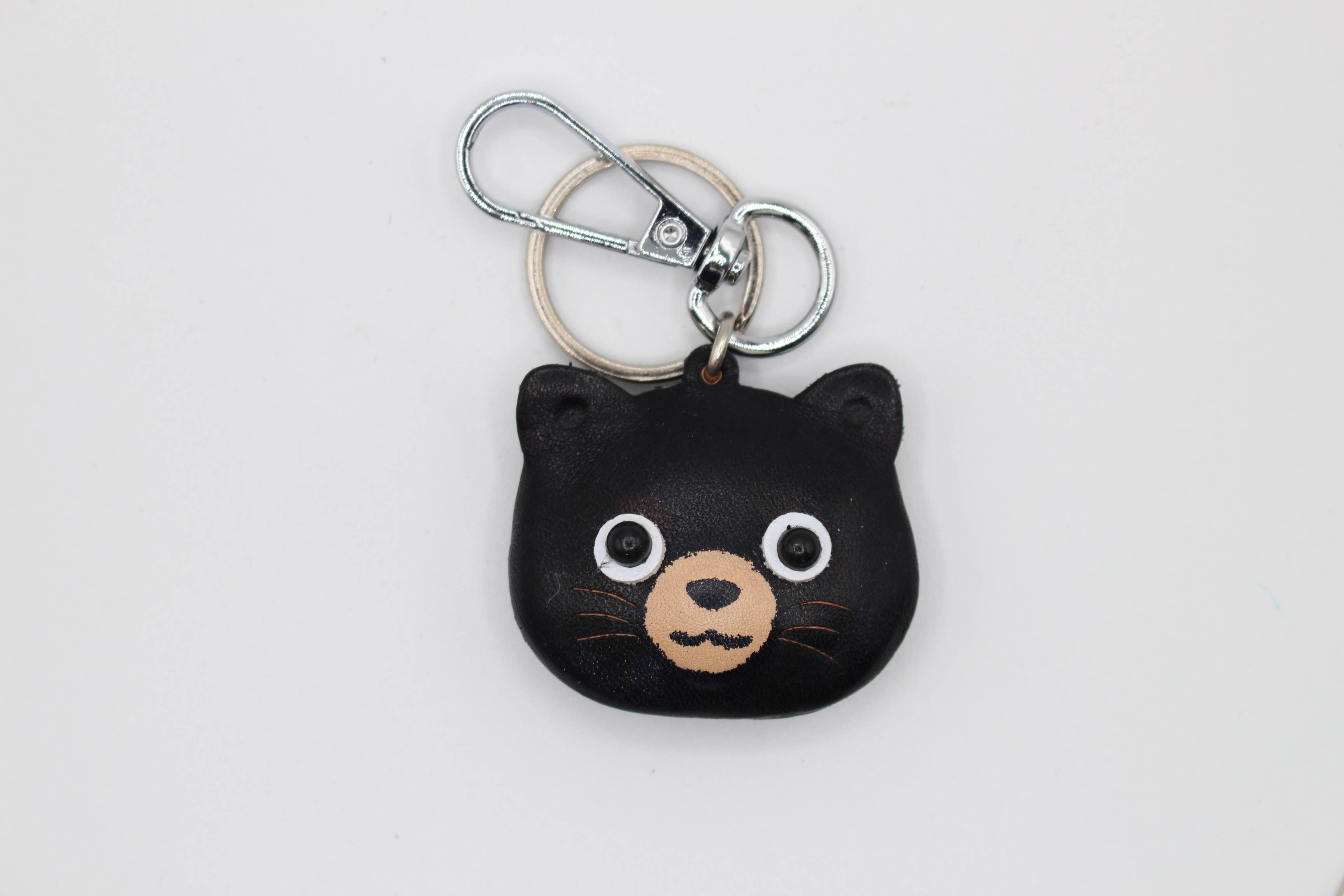 Sunflower Handmade leather inc - Wholesale Keychain - Women's - Assortment Leather Kitty Cat Key Chains6