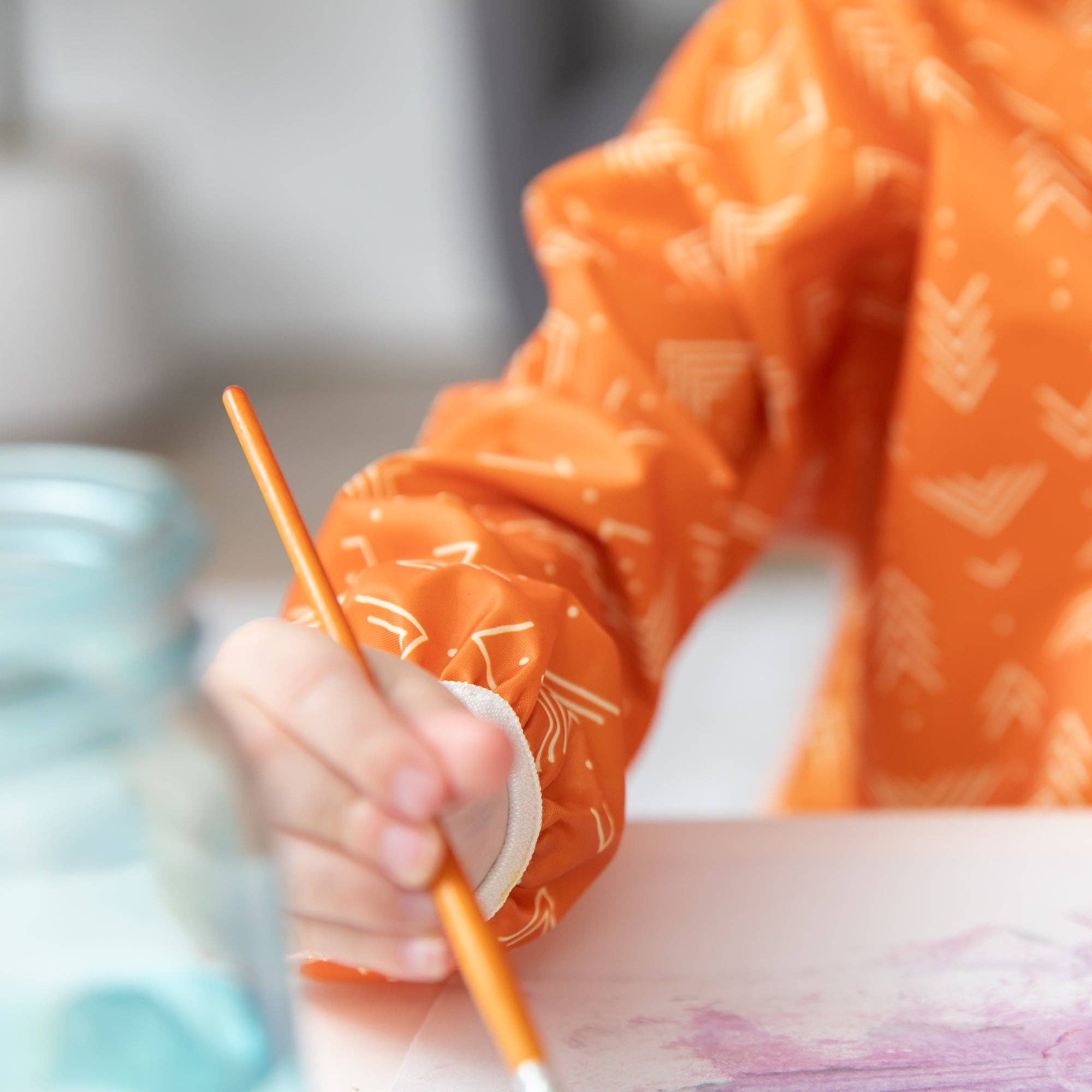 Bumkins - Wholesale Art Smock - Kids & Baby - Long-Sleeved Art Smock: Grounded11