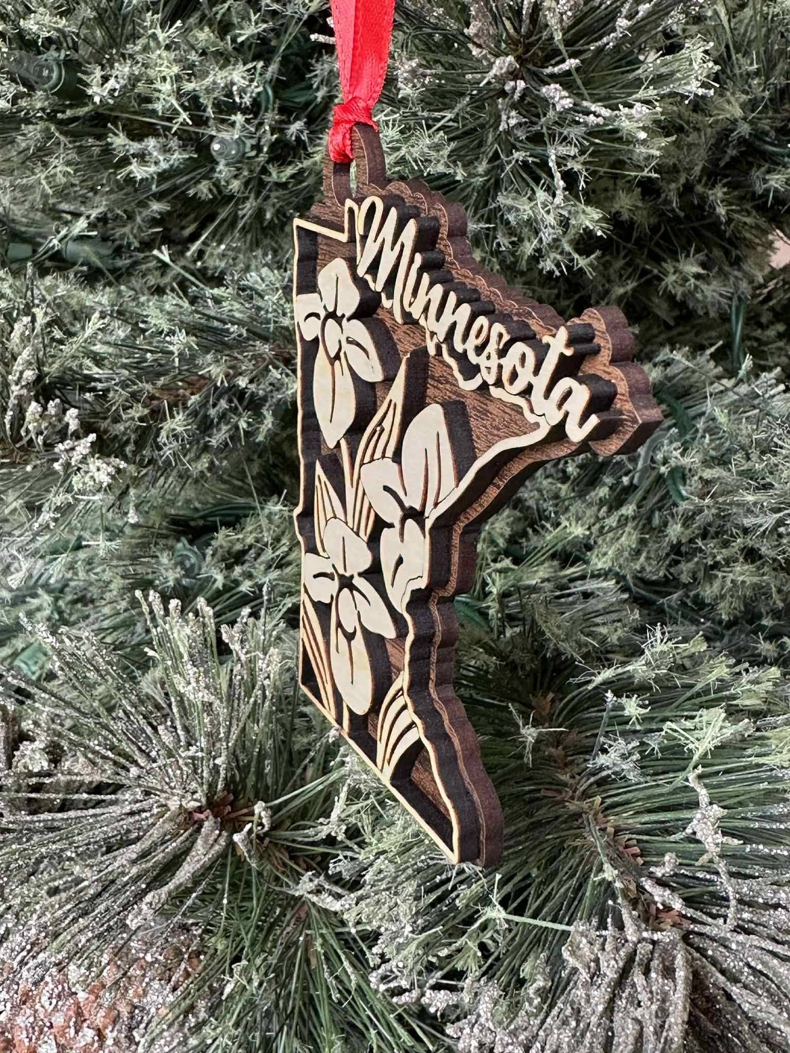 Fuzzy Loon Designs – wholesale Prydnad – Minnesota blomsterprydnad2