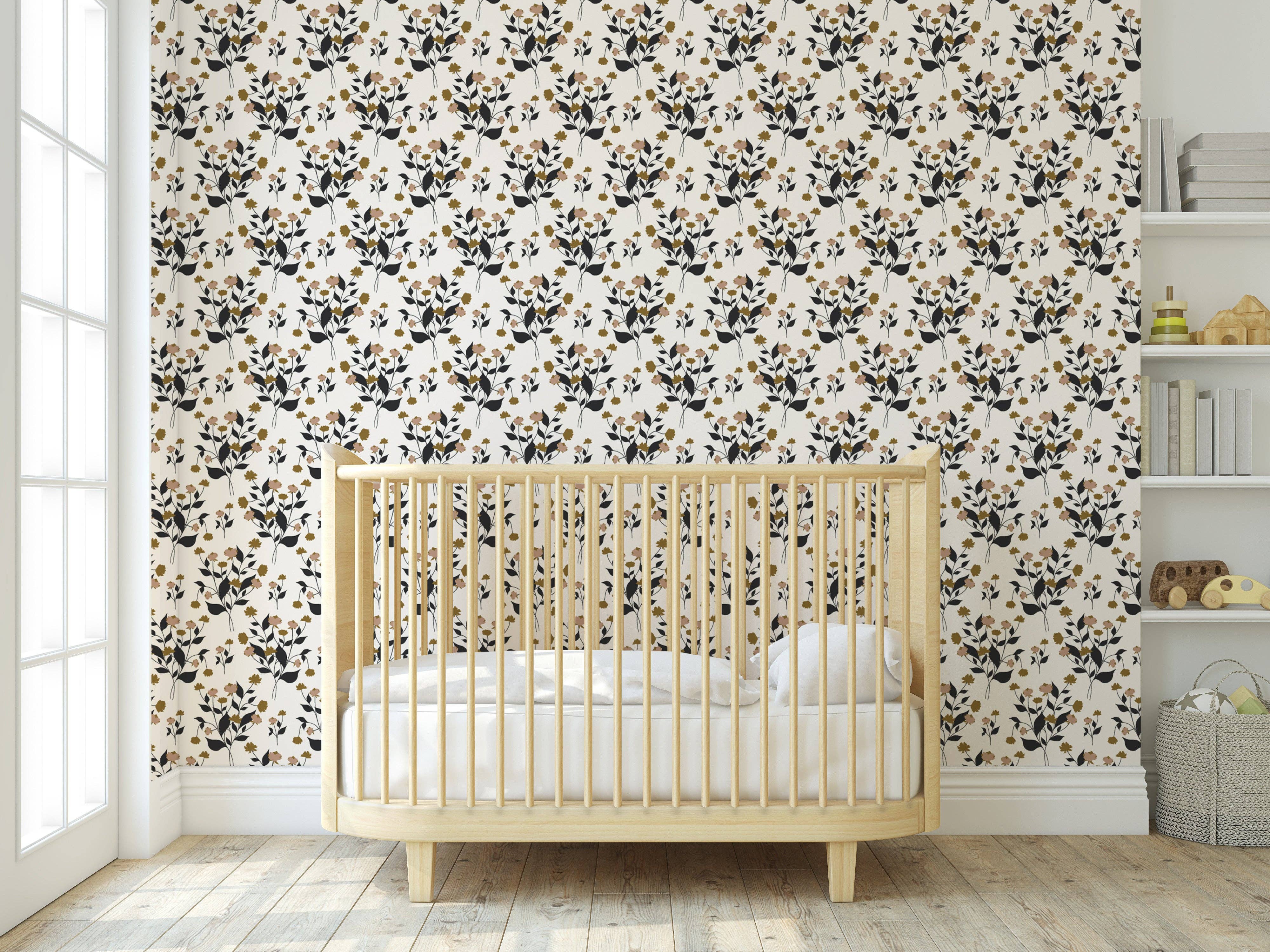 Everett Park - Wholesale Wallpaper - Miriam Wallpaper (Linen) from The Marlow Collection3
