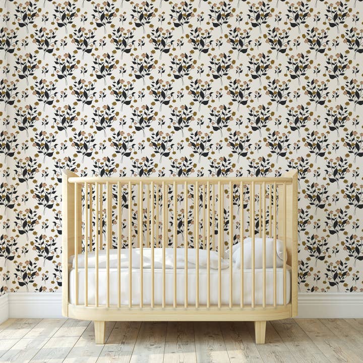 Everett Park - Wholesale Wallpaper - Miriam Wallpaper (Linen) from The Marlow Collection3