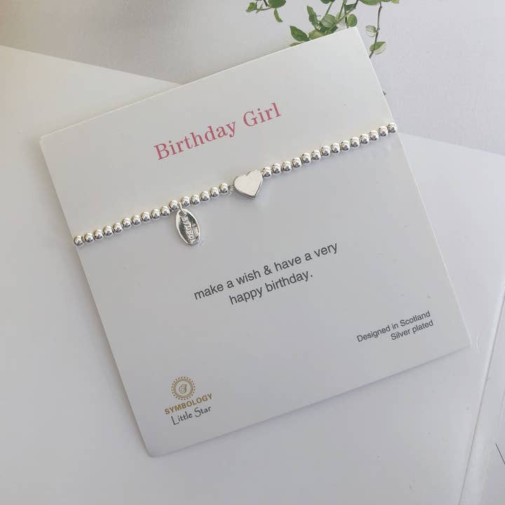 Pulseira aniversariante por atacado de SYMBOLOGY JEWELLERY