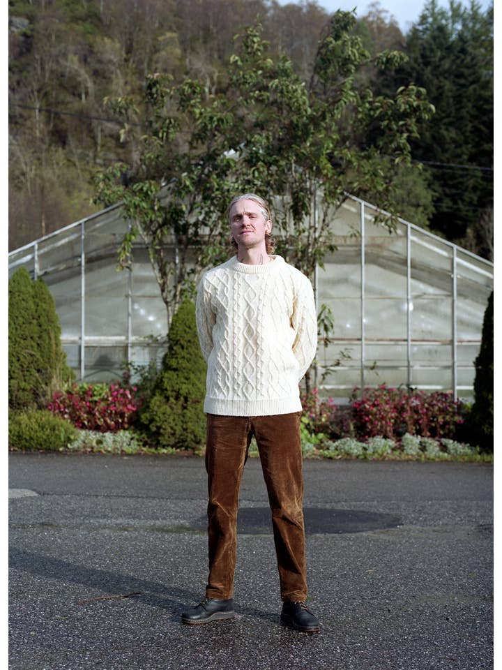 Norlender Knitwear AS - Wholesale Knitted jumper – unisex - Tórshavn aran sweater 3809