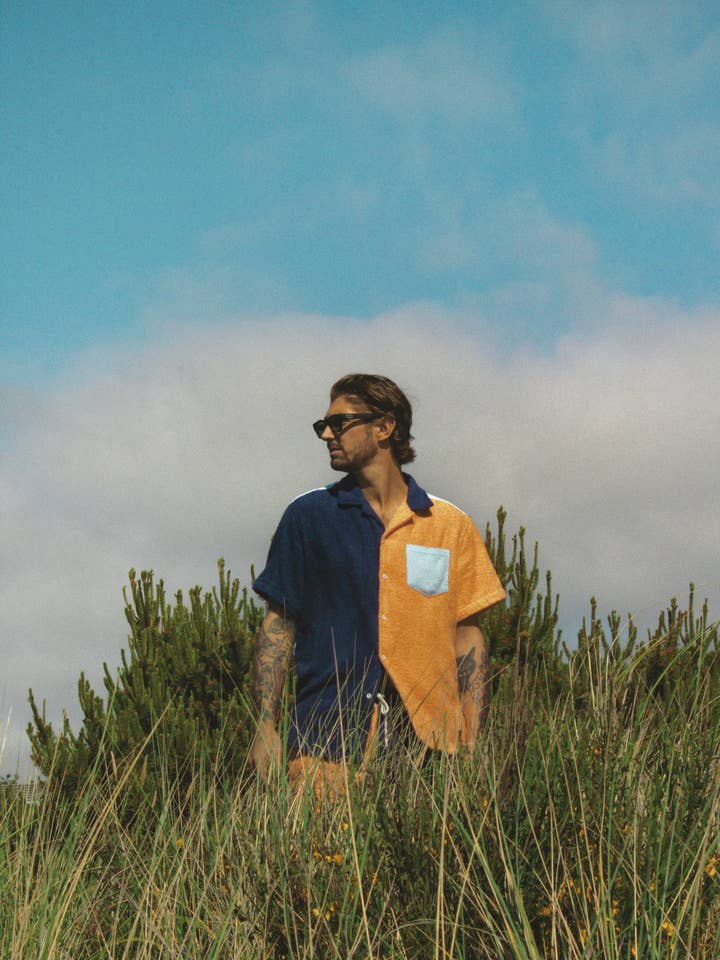 Bondi Terry Cloth Resort-skjorte for engroshandel hos Good Days