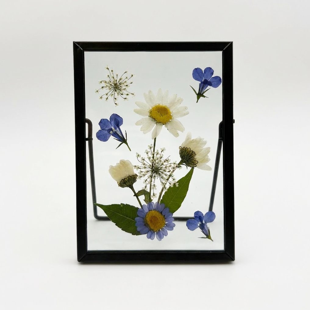 Sunnie Lane - Wholesale Desk/Tabletop Sign - Real Pressed Flower Frame - Beautiful Flower Art20