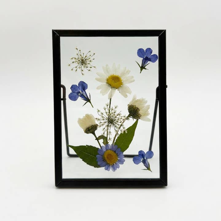 Sunnie Lane - Wholesale Desk/Tabletop Sign - Real Pressed Flower Frame - Beautiful Flower Art20
