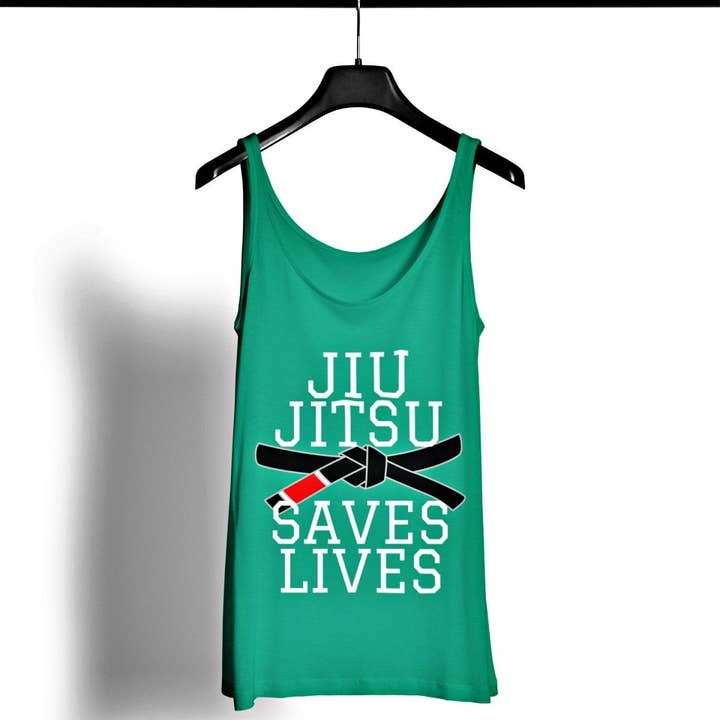 Jiu Jitsu redder liv Tank Top for engroshandel hos King Killers