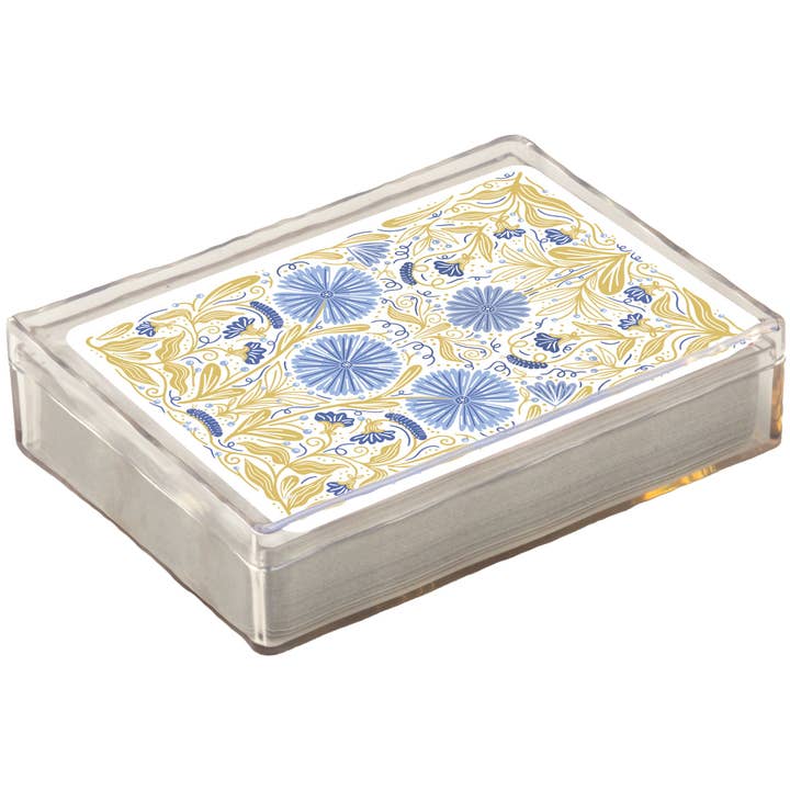 Primitives by Kathy - Wholesale Playing Cards - Caterpillar Floral Playing Cards2