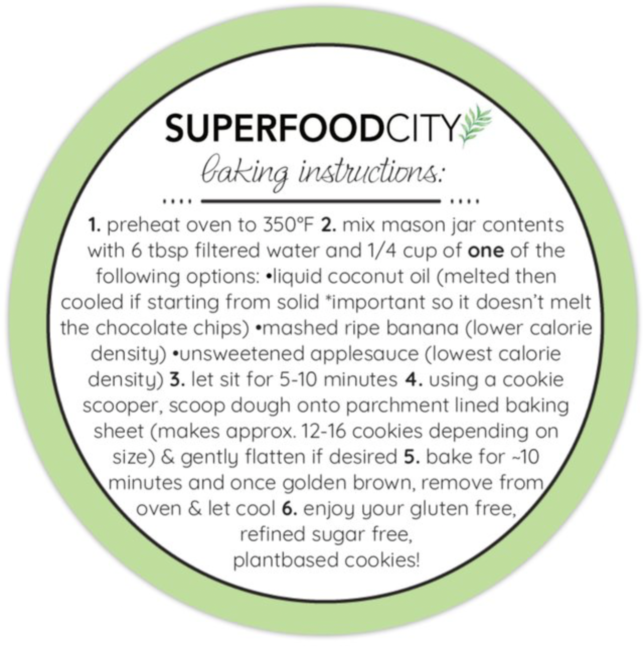Superfood City - Wholesale Cookie Mix - Superfood Cookies Baking Mix4