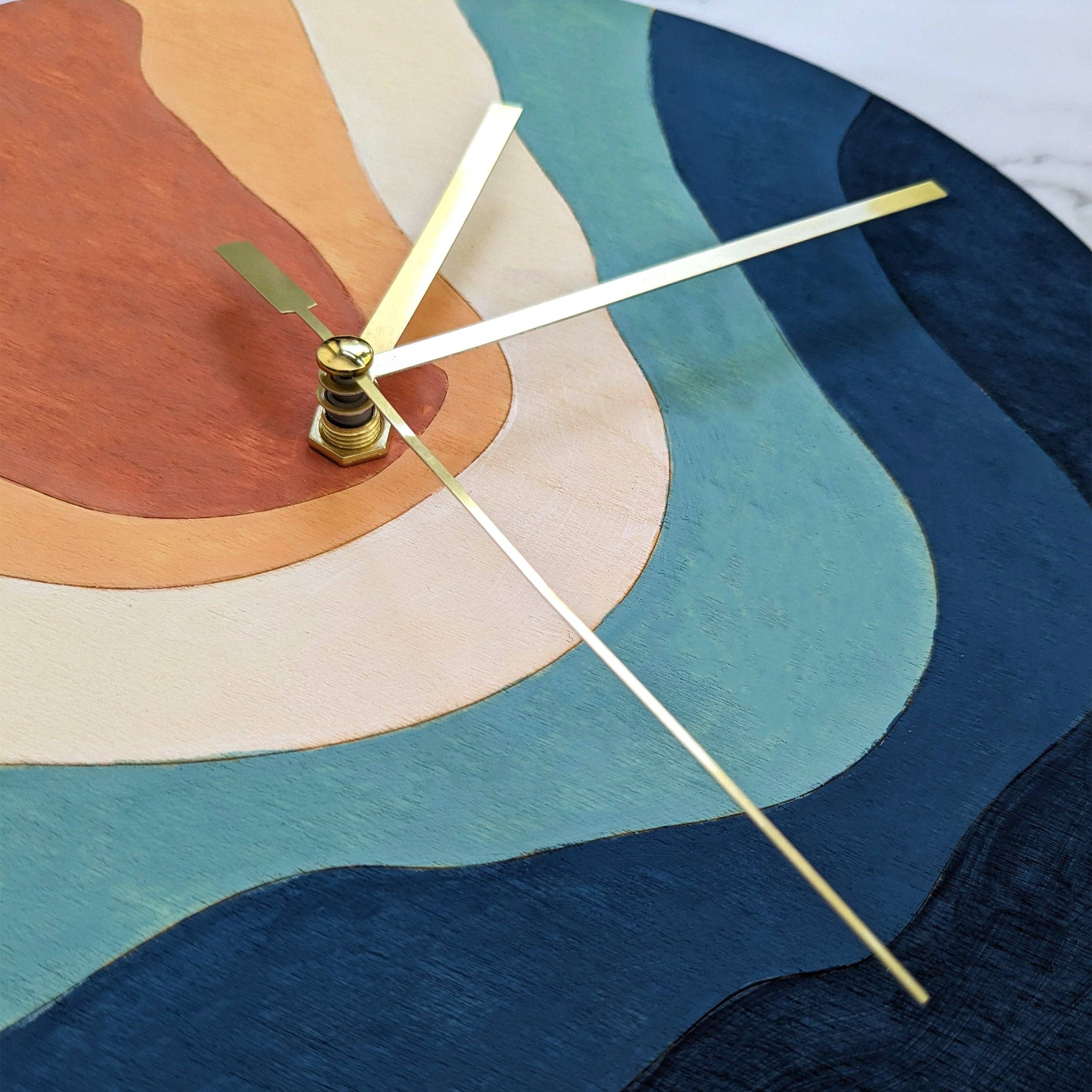 Robert Frederick Ltd – wholesale DIY craft kit – Luxe Décor Wooden Clock Painting Kit4