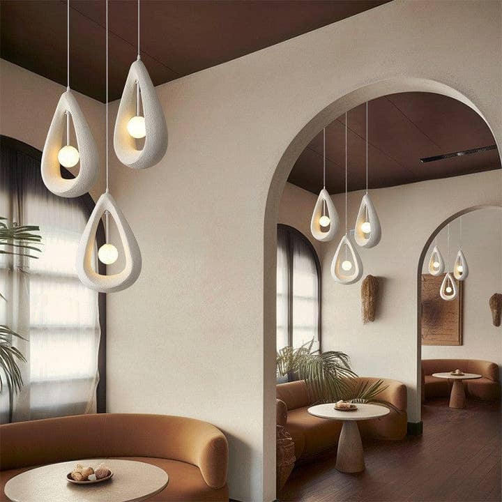 BRECK + FOX - Wholesale Chandelier/Hanging Light - Wabi Sabi Tear Pendant Light