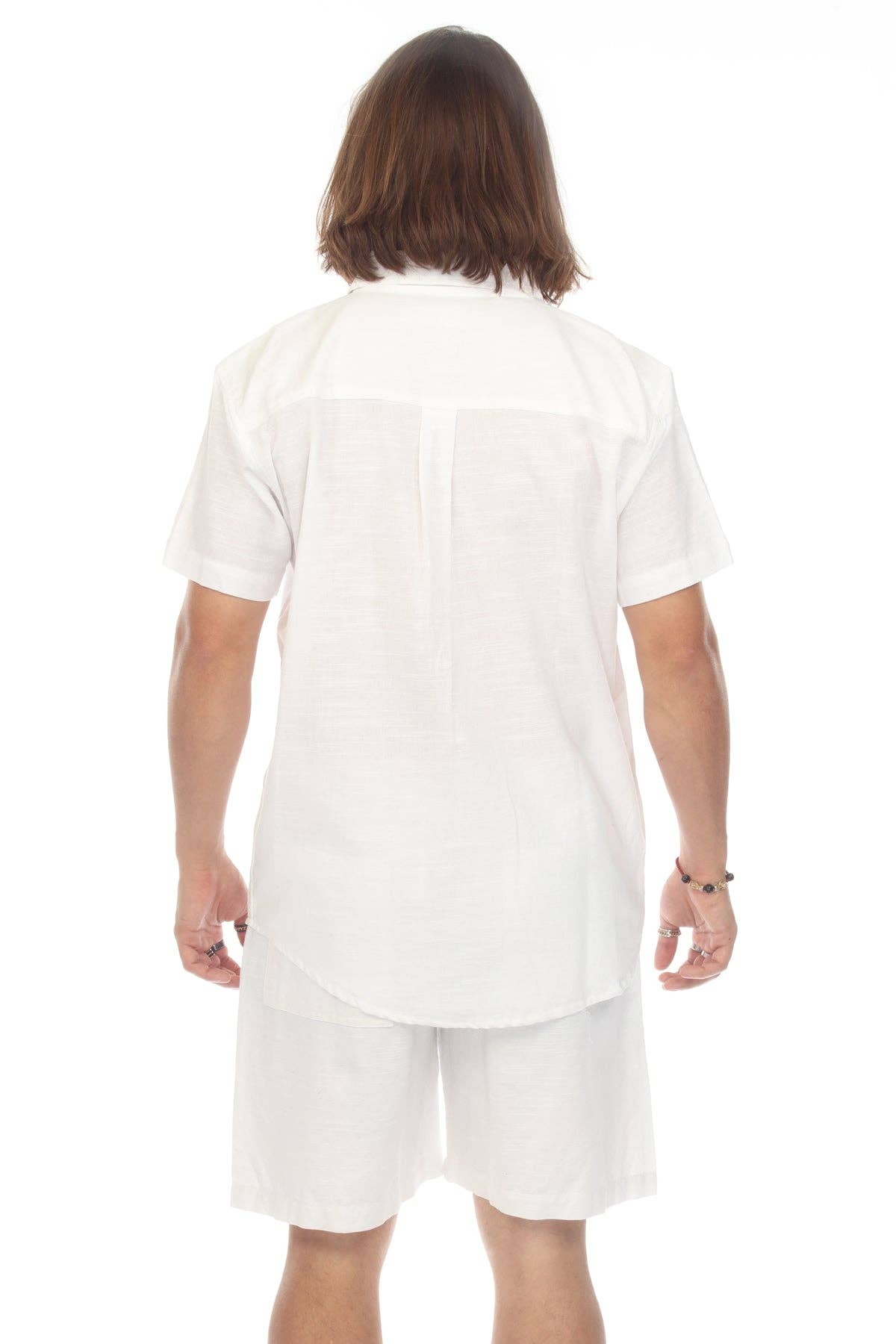 Lakhays Collection Inc. – Großhandel Hemd mit Button-down-Kragen – Herren – Herren-Kurzarmhemd aus Baumwolle mit Knopfleiste2