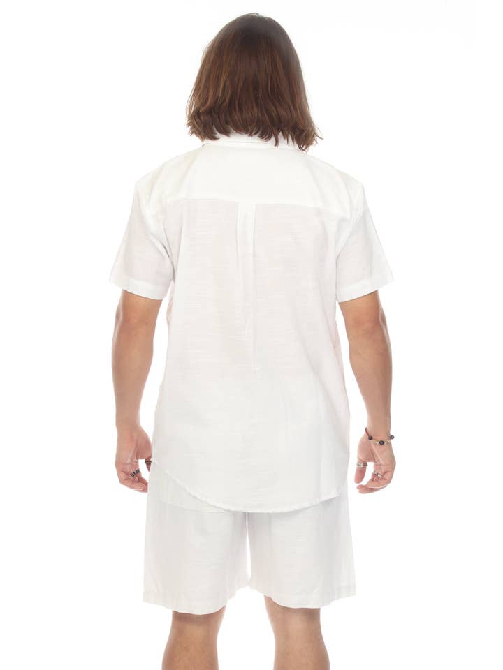 Lakhays Collection Inc. – Großhandel Hemd mit Button-down-Kragen – Herren – Herren-Kurzarmhemd aus Baumwolle mit Knopfleiste2