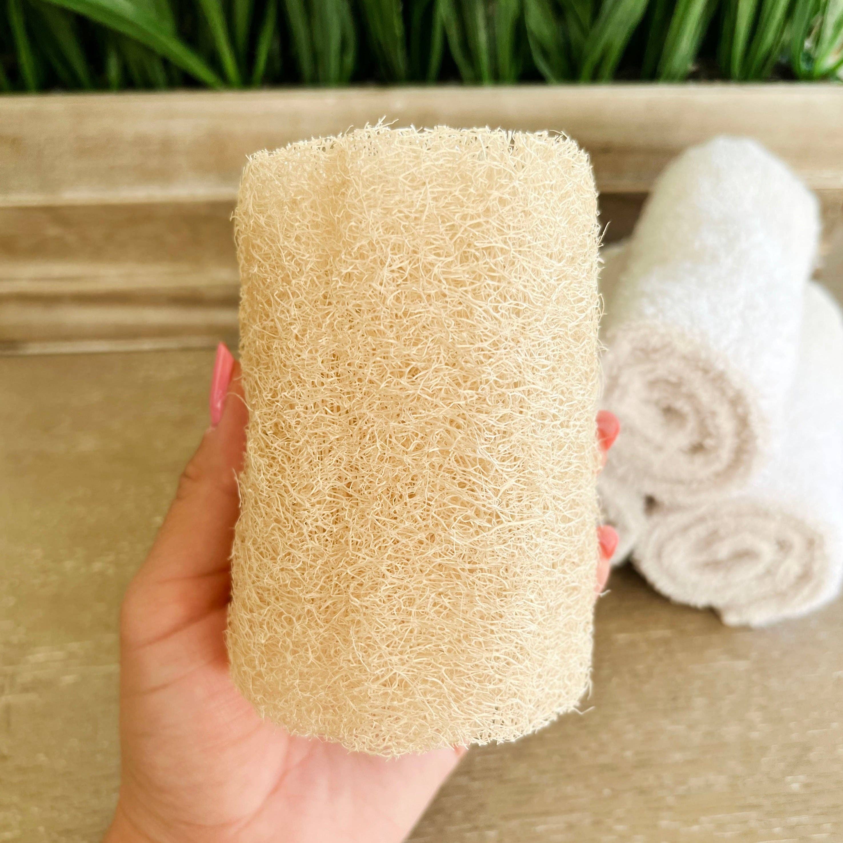 Luna Azul Co – Engroshandel Badesvamp – Naturlig loofah-svamp1