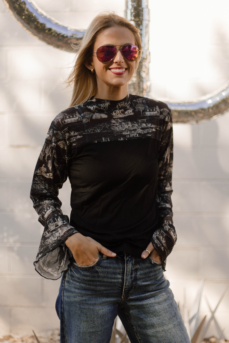 Sterling Kreek - Wholesale Blouse - Women's - Homestead Toile Top5