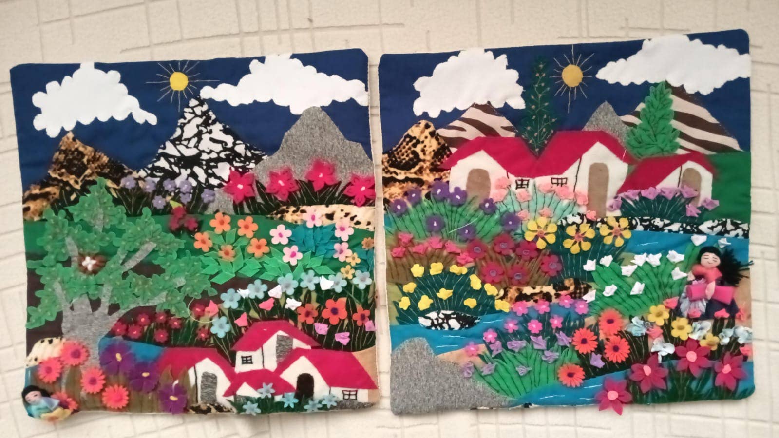 Blossom Inspirations - Wholesale Wall Accent - Arpillera Wall Decor31