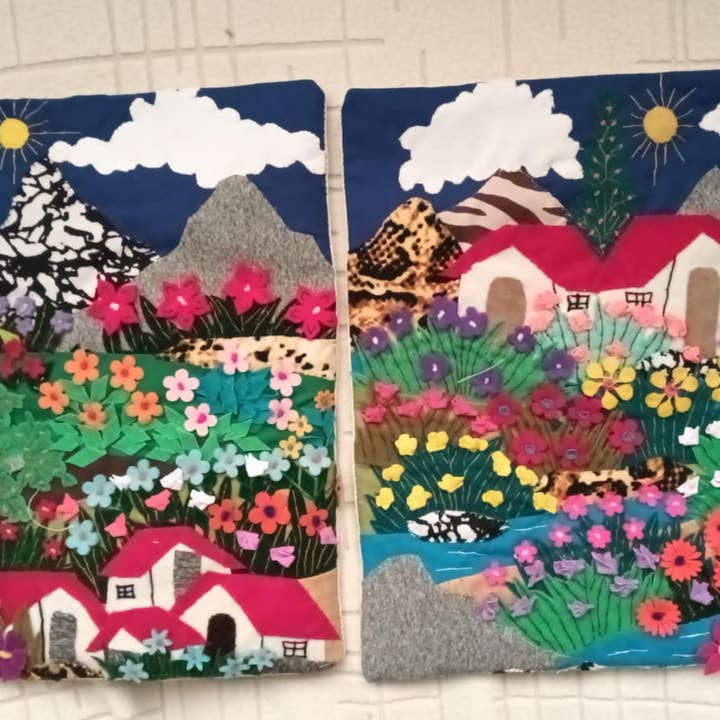 Blossom Inspirations - Wholesale Wall Accent - Arpillera Wall Decor31