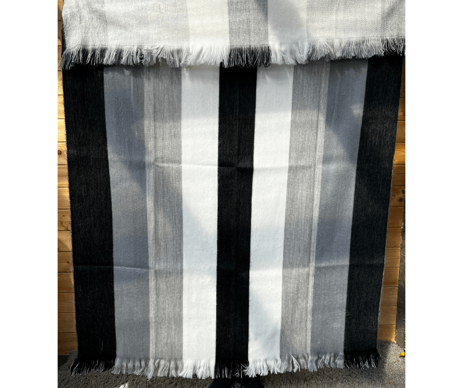 Meraki Movement - Vente Plaids - Plaid en alpaga brossé Grey Goose4