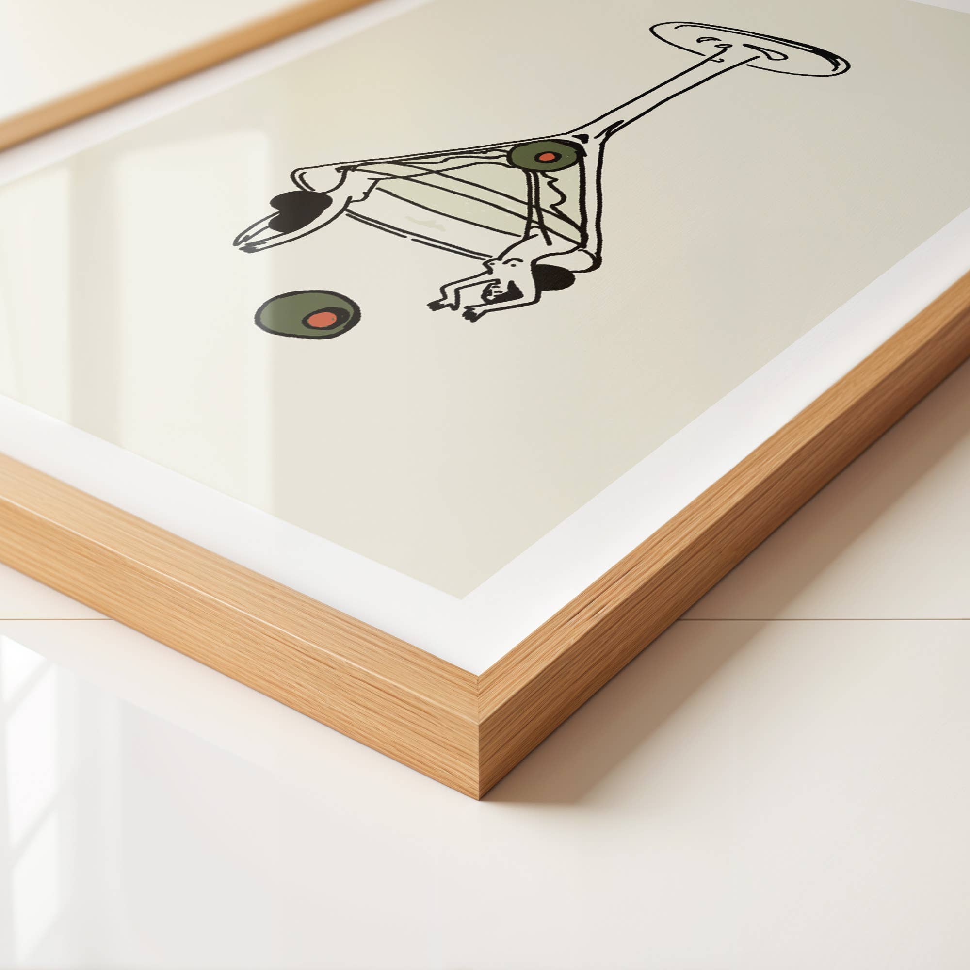 Tumbleweed Design Studio - Wholesale Art Print - "Martini Girls" Wall Art Print Retro Vintage Bar Home Decor1