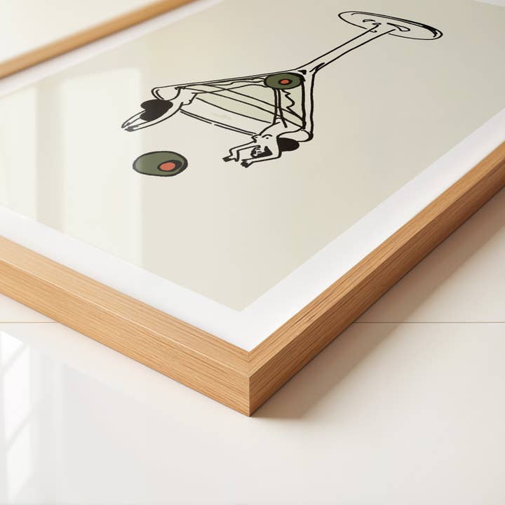 Tumbleweed Design Studio - Wholesale Art Print - "Martini Girls" Wall Art Print Retro Vintage Bar Home Decor1