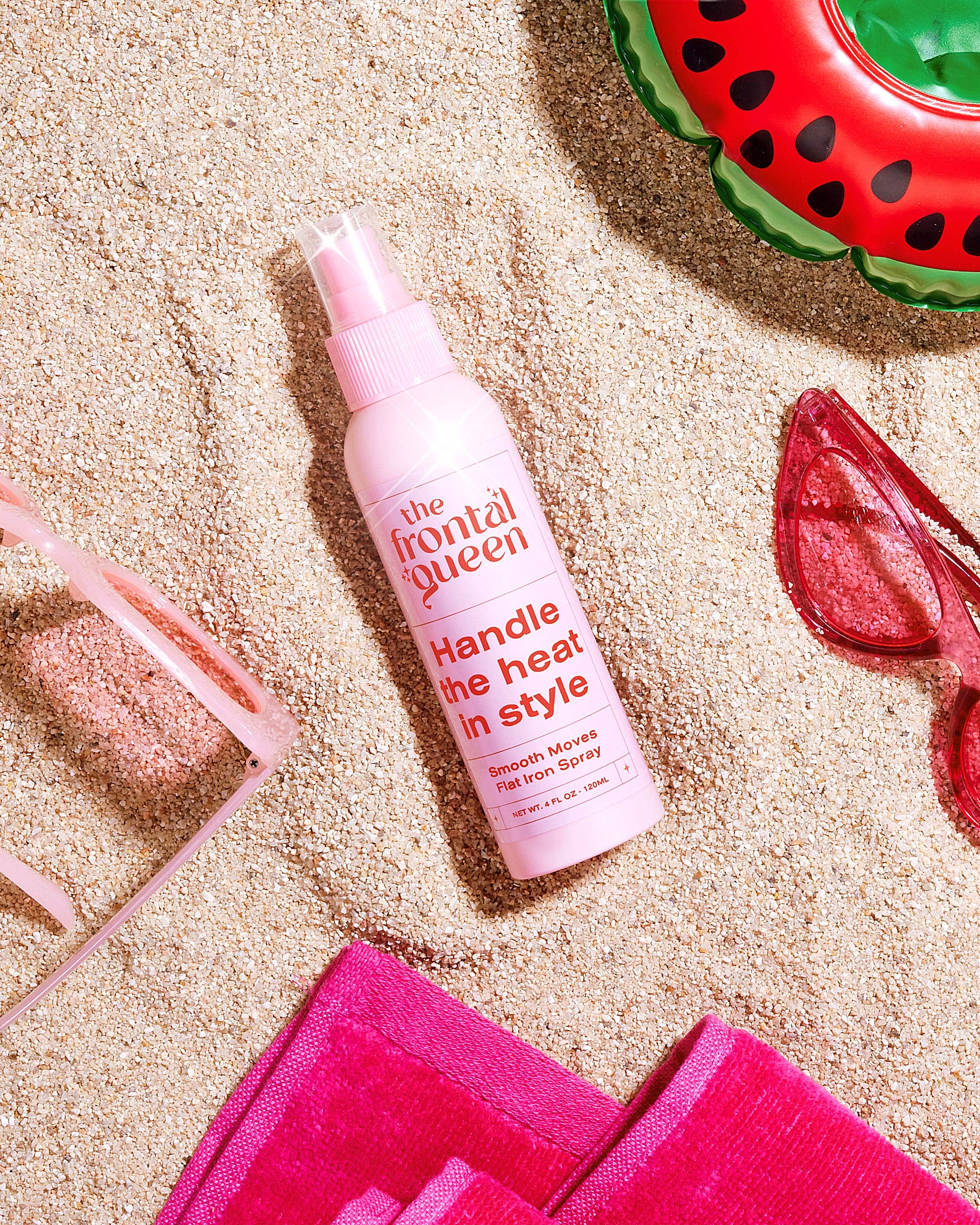 The Frontal Queen - Vendita all'ingrosso Districante capelli - Bambini e neonati - Spray Lisciante per Capelli Flat Iron1