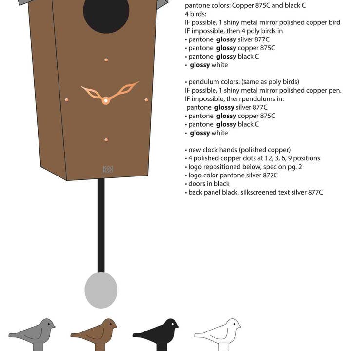 KOOKOO EU – Engroshandel Vægur – KOOKOO BirdHouse moderne gøgur21