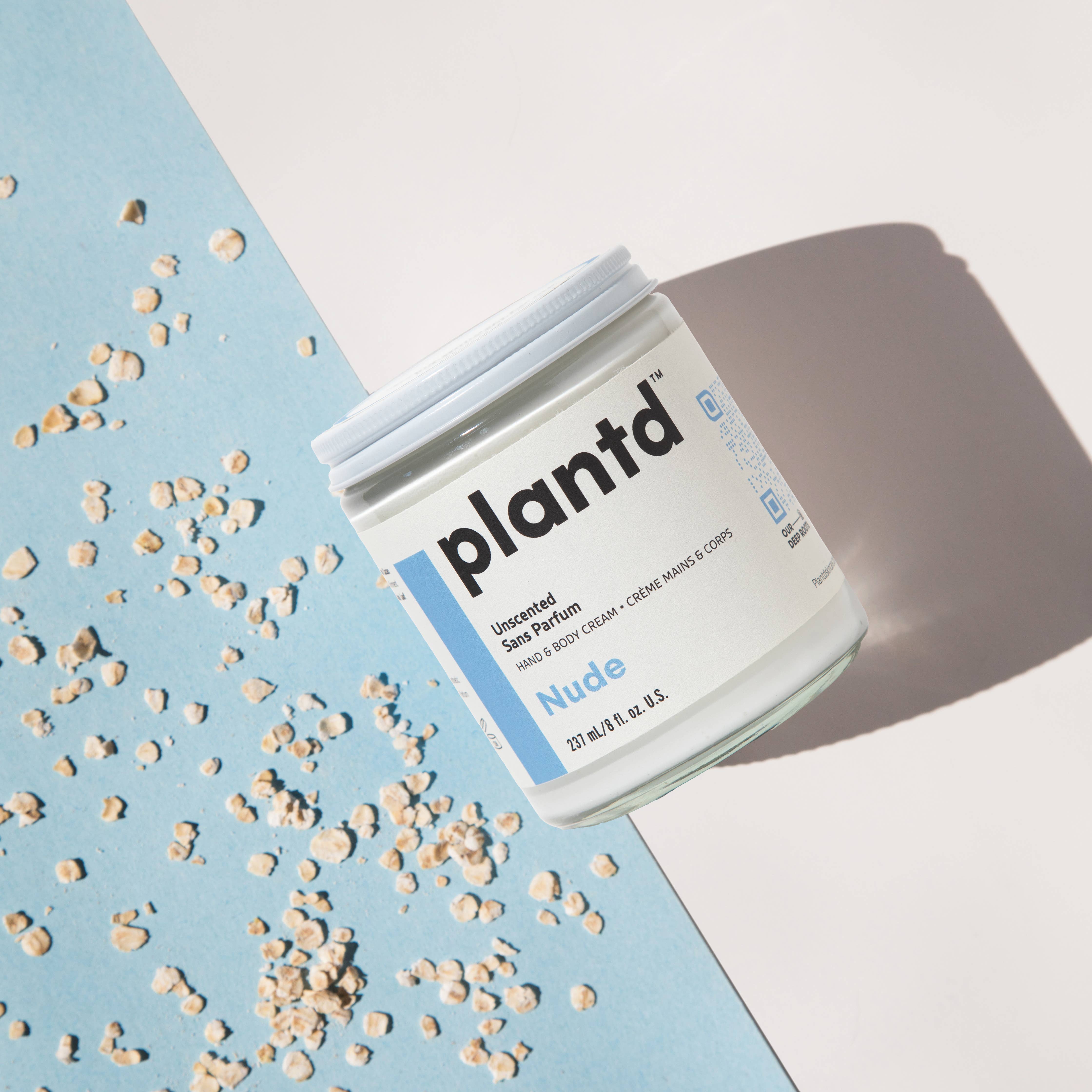 Plantd Skincare - Wholesale Hand & Body Lotion - hand & body cream - Nude unscented2