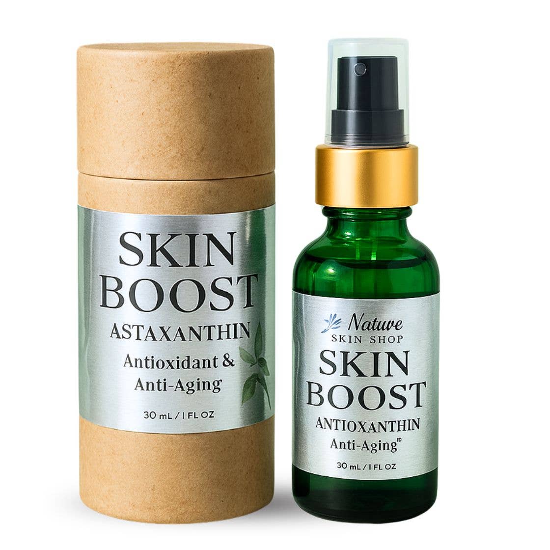 Nature Skin Shop LLC - Vente Concentré/sérum pour le visage - Sérum Antioxydant à l'Astaxanthine - Éclaire & Protège0