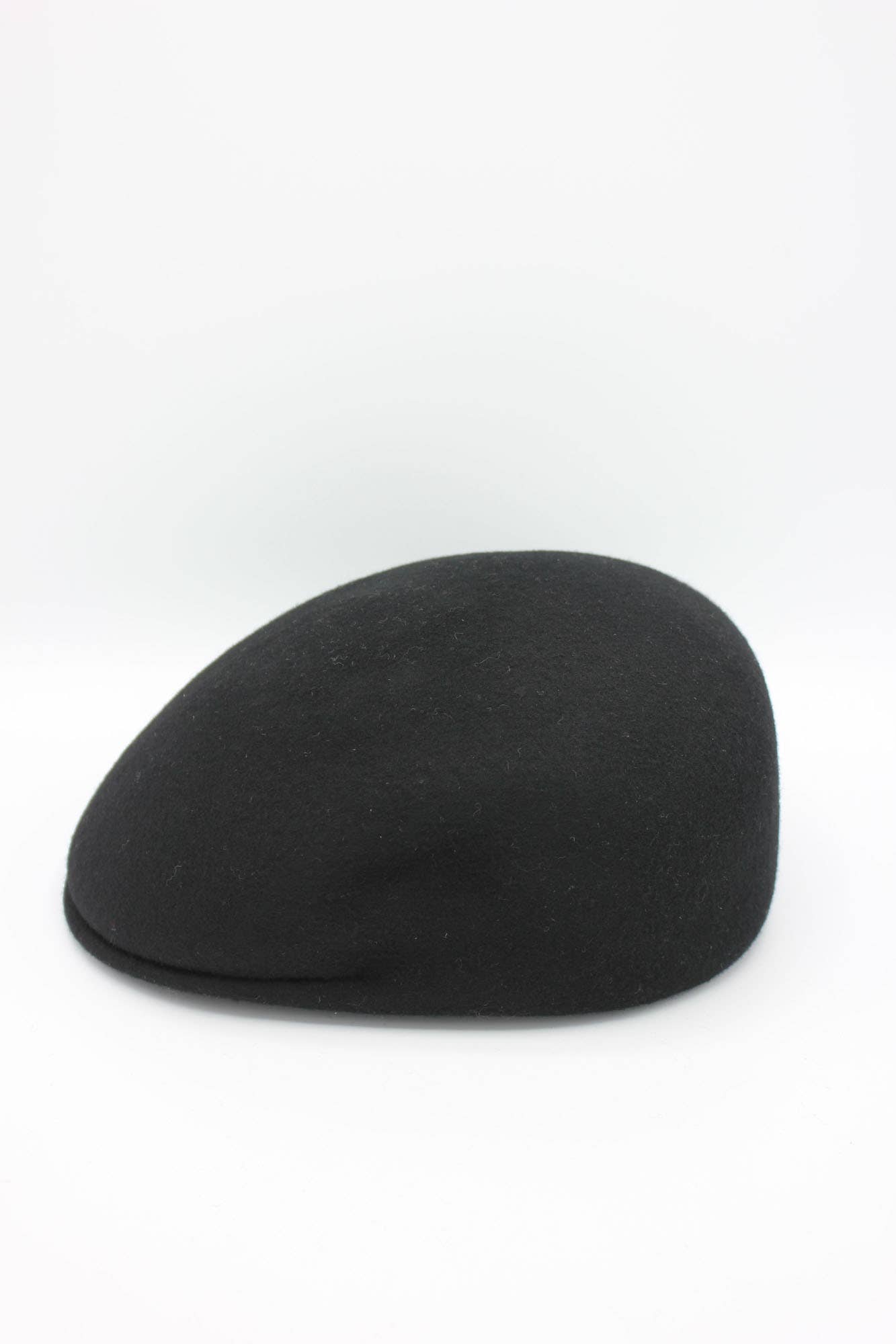 Hologramme Paris – Engroshandel Newsboy/schoolboy hat - Unisex – Klassisk italiensk ensfarvet uldhue med kuppelform3