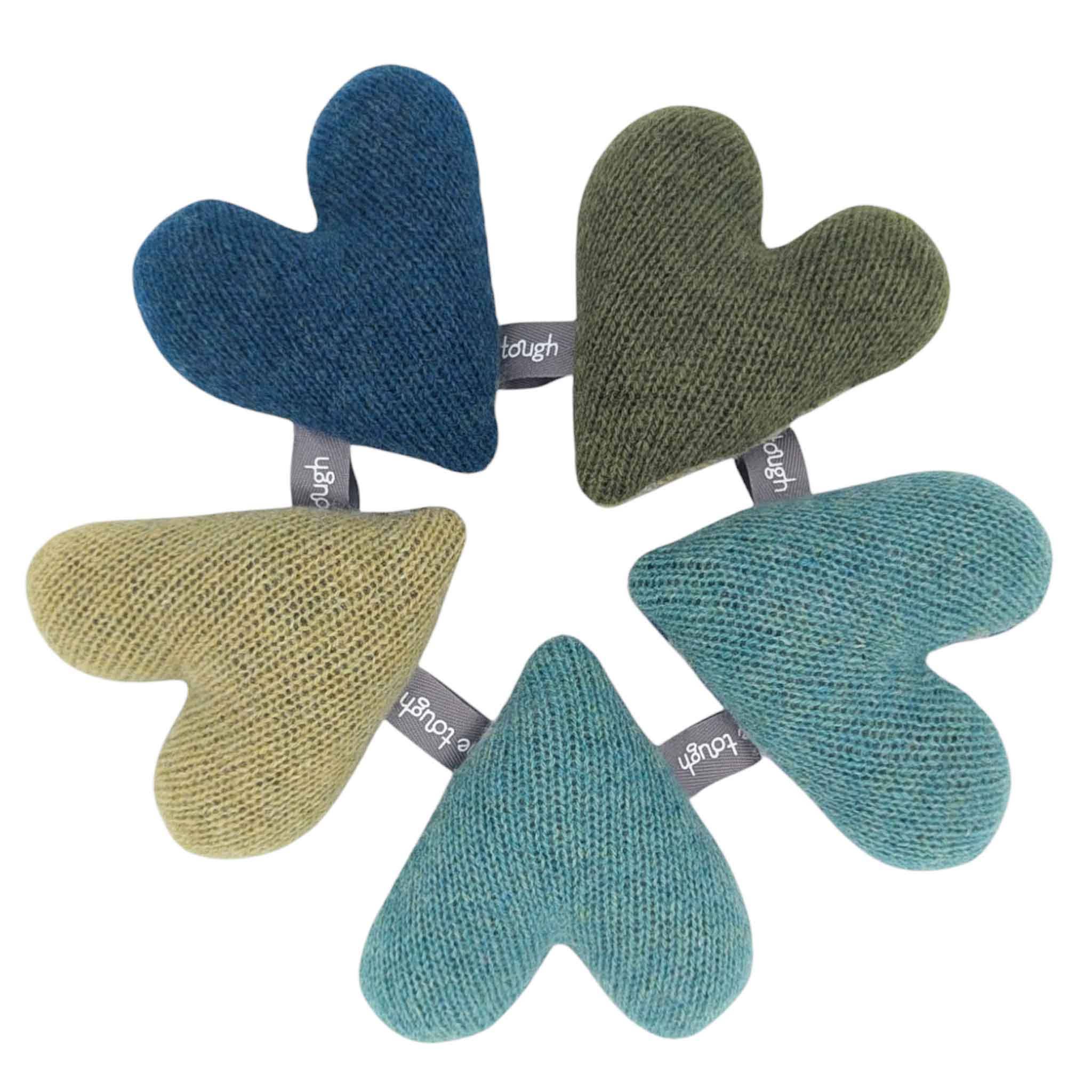 Catherine Tough (US Duties Paid) – wholesale Sachet – NEW Mini Lavender Hearts 5 Packs - Colour Mixes5