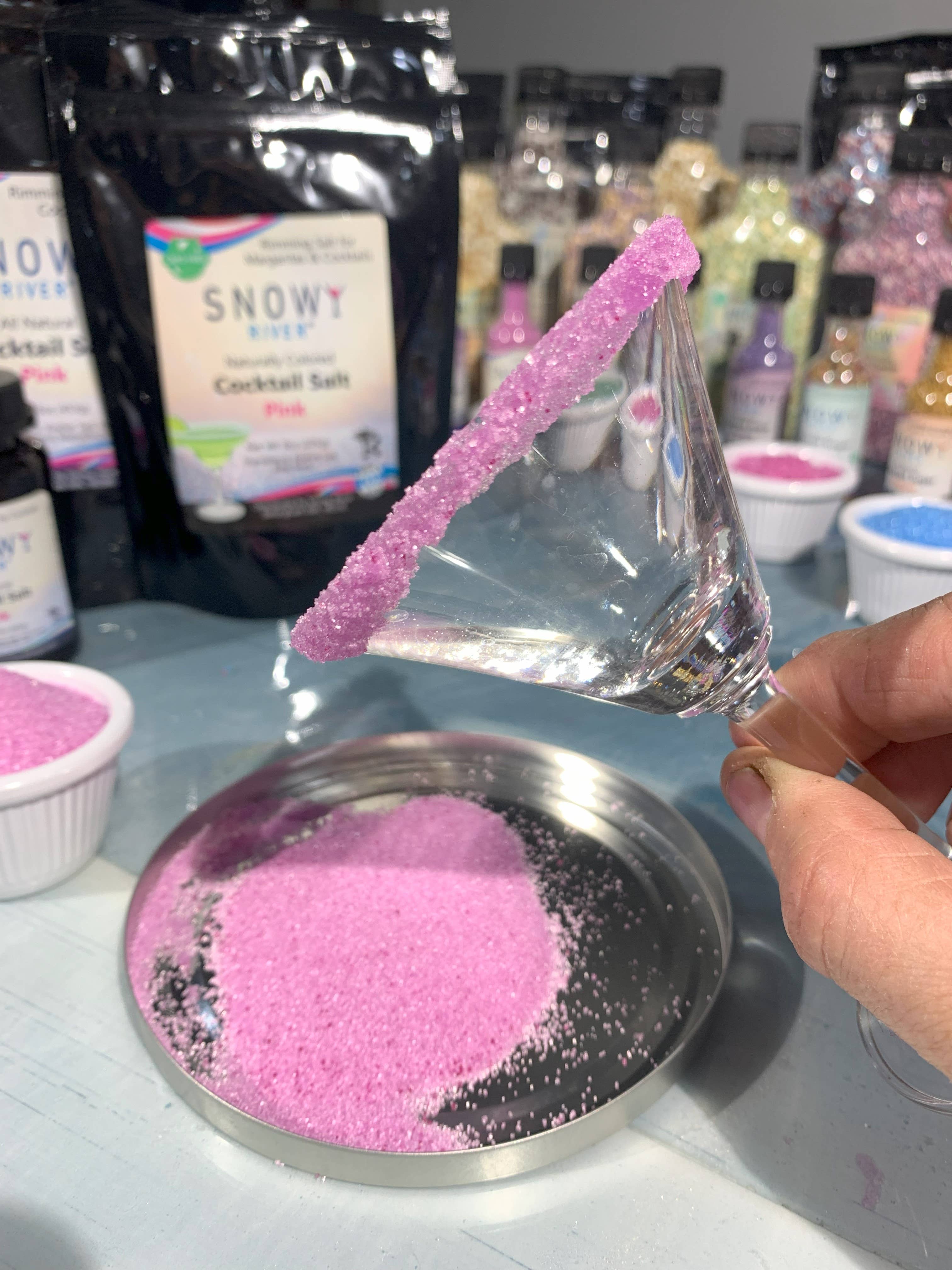 Ultimate Baker - Wholesale Salt - Snowy River Watermelon Flavored Cocktail Salt (1x3oz)5