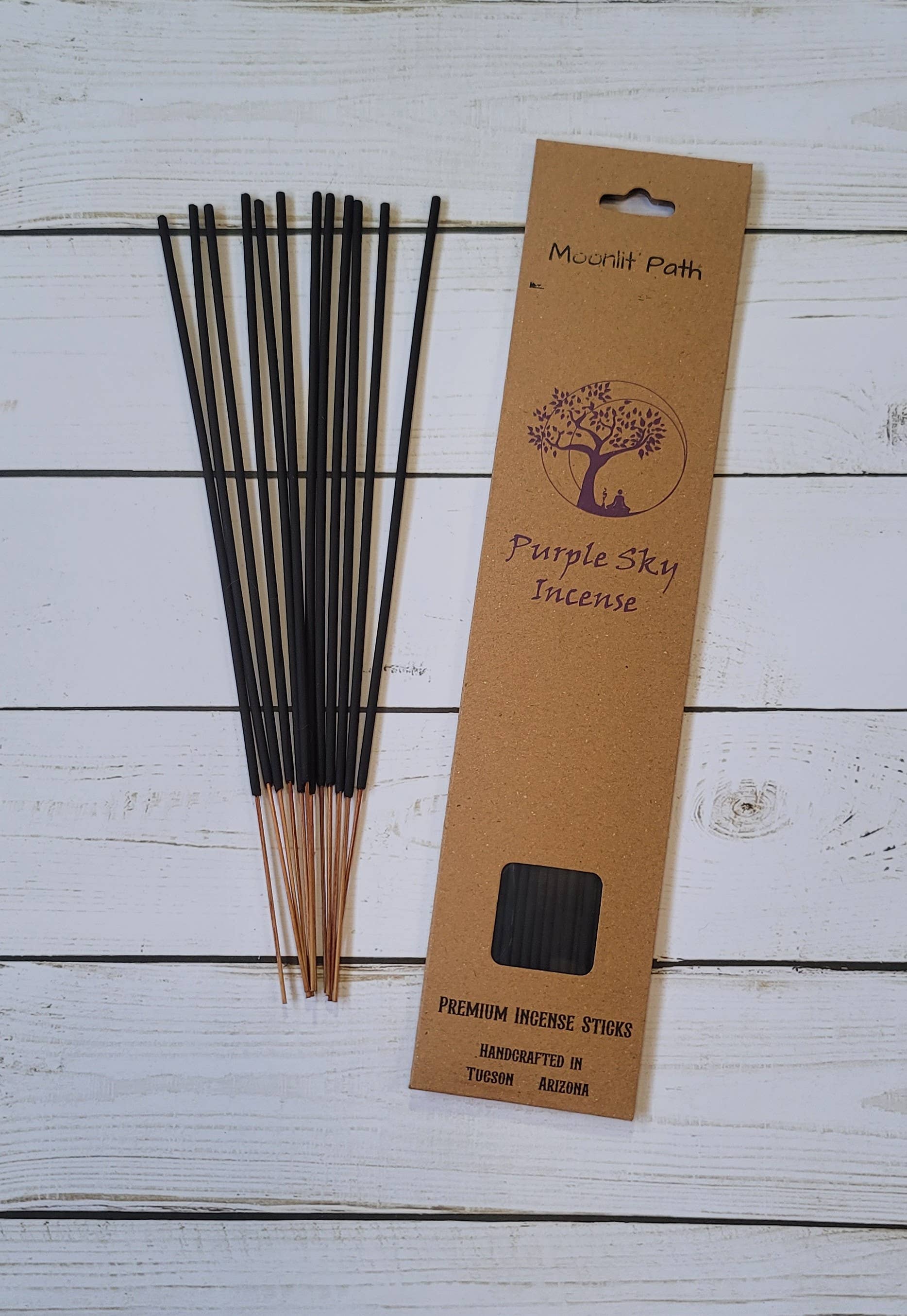 Purple Sky Incense – Incenso por atacado – Caminho ao Luar ~ Incenso Natural ~ 12 Varetas0