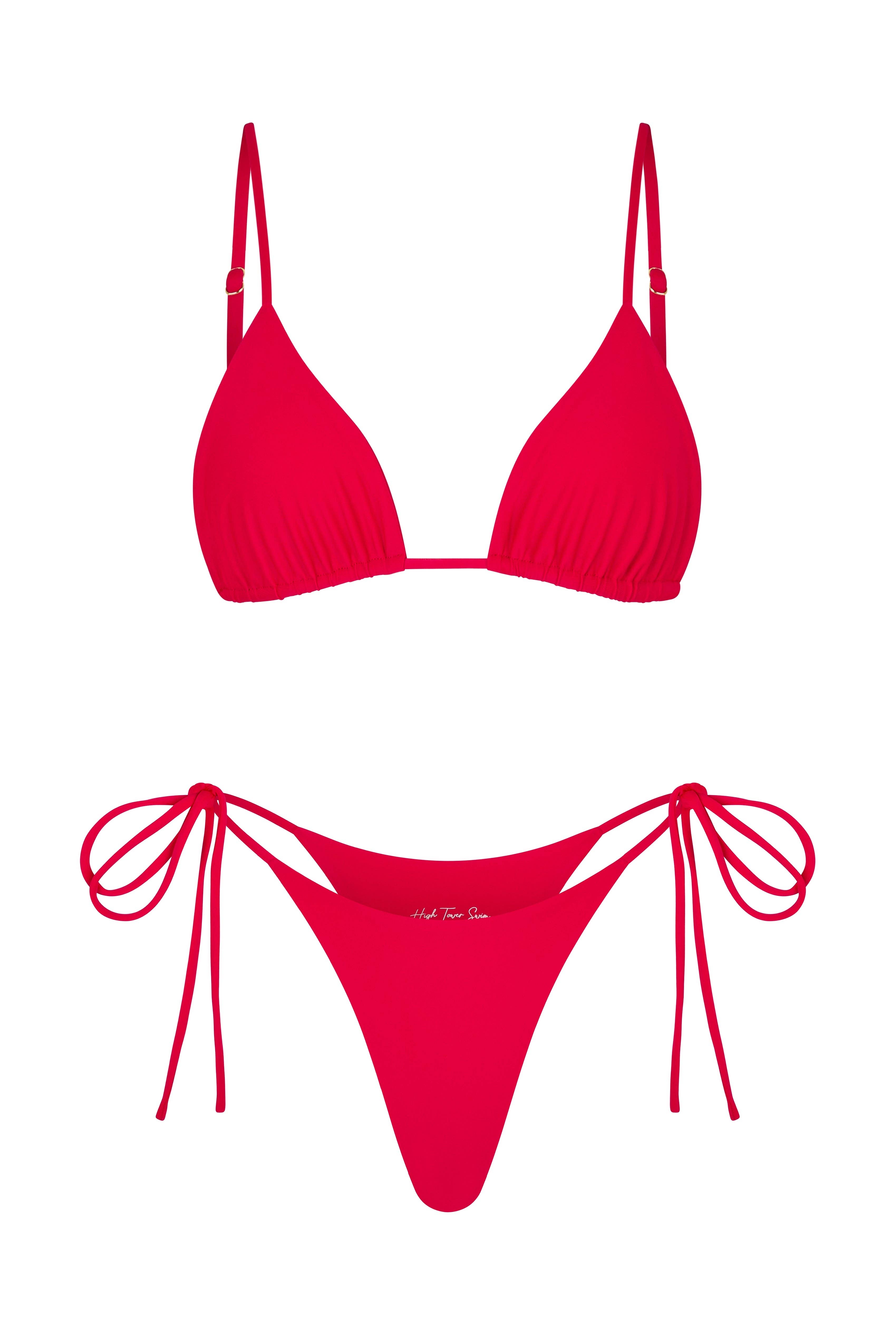 High Tower Swimwear - Wholesale Swim Top - Women's - Helio Top in Scarlet