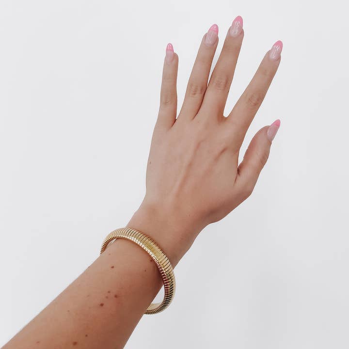 Pretty Simple - Wholesale Bangle Bracelet - Struck By Cupid Stretch Bangle Bracelet - WATERPROOF