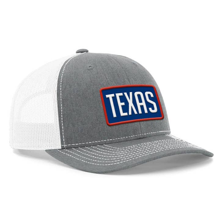 Texas Trucker Patch Cap for wholesale by Outhouse Designs