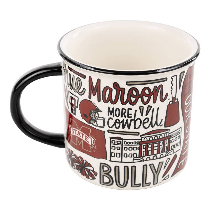 Glory Haus - Wholesale Coffee Mug - Mississippi State Collage Campfire Mug