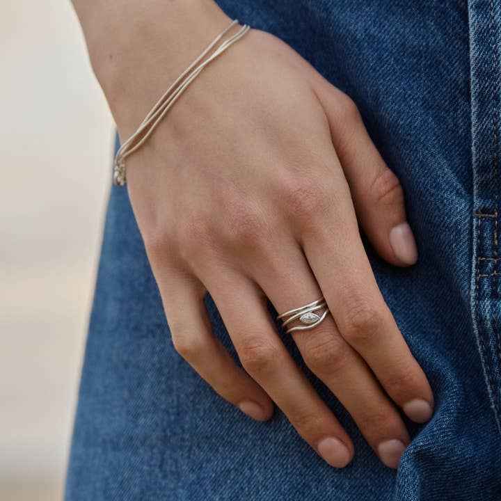 Huguette Paris - Wholesale Band/Stacked Ring - Ring - ONDÉE2