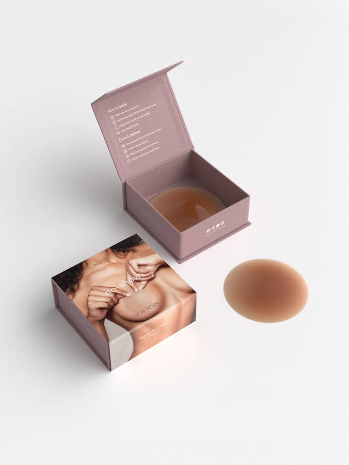 NOOD - Wholesale Nipple Pasties - Women's - No-Show | Reusable Adhesive Nipple Covers12