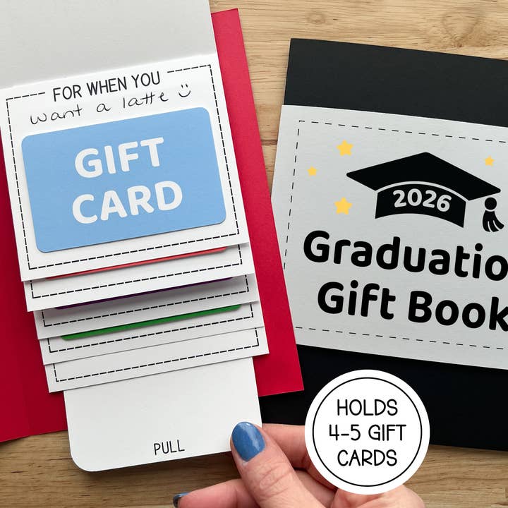 Graduation Waterfall Gift Card Holder for wholesale by Calenlou Crafts