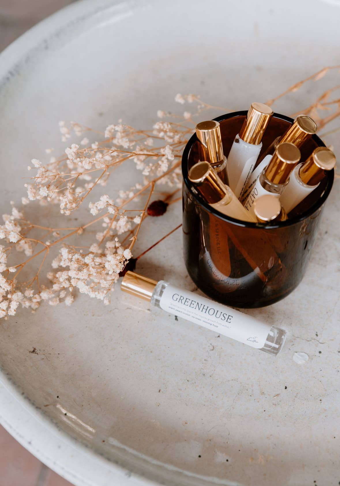 Vanilla and Spruce, LLC - Wholesale Roll-On Fragrance - Perfume Roller - Greenhouse 1