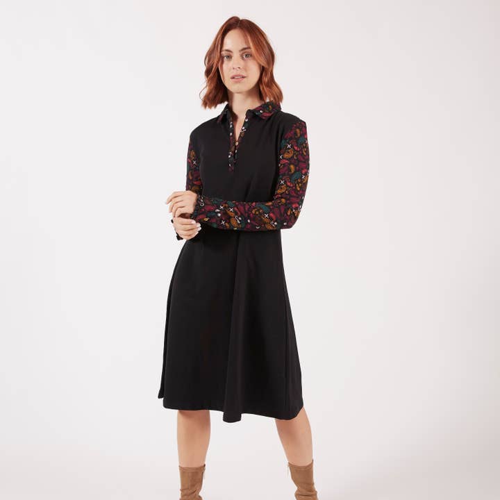 CASUAL CASHMERE lange polojurk met lange mouwen voor wholesale door Black Wellis