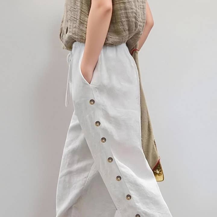 CWBLP01223_WOMEN ELASTIC WAIST LOOSE CASUAL PANTS and other Purchase Wholesale ln223. Free Returns & Net 60 Terms on Faire trending on Faire.