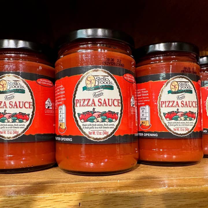 Stello Foods, Inc. - Wholesale Sauce - Stello Foods - Rosie's Pizza Sauce 12 oz5