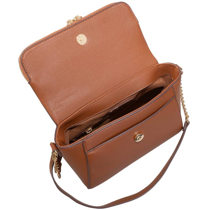 Magid - Wholesale Crossbody Bag - Women's - Ellen Tracy Pebble Grain Crossbody